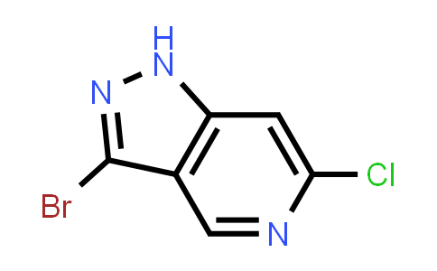 CAS No. 1357945-13-1, 3-Bromo-6-chloro-1h-pyrazolo[4,3-c]pyridine
