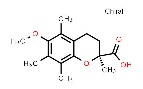 CAS No. 135806-59-6, (S)-6-Methoxy-2,5,7,8-tetramethylchromane-2-carboxylic acid
