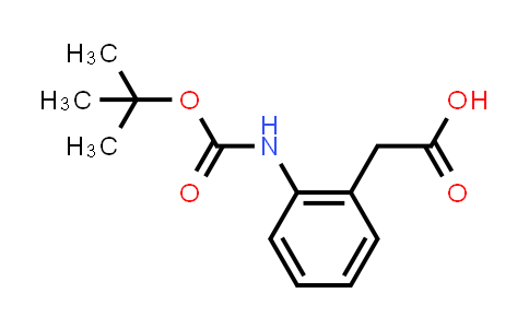 CAS No. 135807-51-1, 2-(2-((tert-Butoxycarbonyl)amino)phenyl)acetic acid