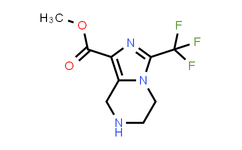 MC519638 | 1358715-37-3 | Methyl 3-(trifluoromethyl)-5,6,7,8-tetrahydroimidazo[1,5-a]pyrazine-1-carboxylate