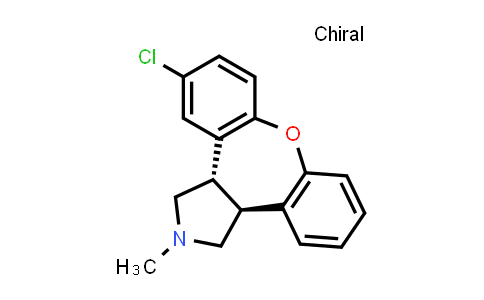 CAS No. 135883-07-7, (3aS,12bS)-5-Chloro-2,3,3a,12b-tetrahydro-2-methyl-1H-dibenz[2,3:6,7]oxepino[4,5-c]pyrrole