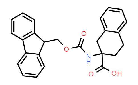 CAS No. 135944-08-0, 2-((((9H-Fluoren-9-yl)methoxy)carbonyl)amino)-1,2,3,4-tetrahydronaphthalene-2-carboxylic acid