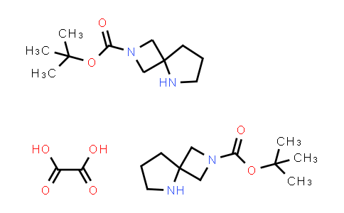 CAS No. 1359655-69-8, tert-Butyl 2,5-diazaspiro[3.4]octane-2-carboxylate hemioxalate