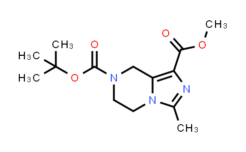 CAS No. 1359655-89-2, 7-tert-Butyl 1-methyl 3-methyl-5H,6H,7H,8H-imidazo[1,5-a]pyrazine-1,7-dicarboxylate
