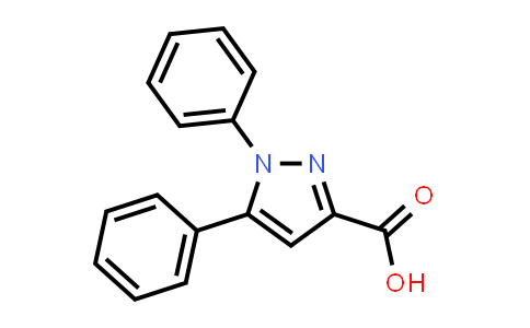CAS No. 13599-22-9, 1,5-Diphenyl-1H-pyrazole-3-carboxylic acid