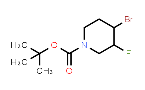 CAS No. 1359944-91-4, tert-Butyl 4-bromo-3-fluoropiperidine-1-carboxylate