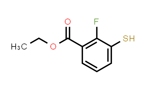 CAS No. 1359983-13-3, Ethyl 2-fluoro-3-mercaptobenzoate