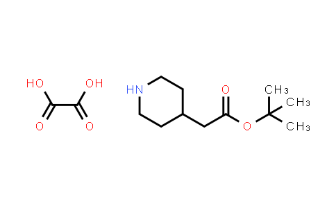 CAS No. 1360438-13-6, tert-Butyl 2-(piperidin-4-yl)acetate oxalate