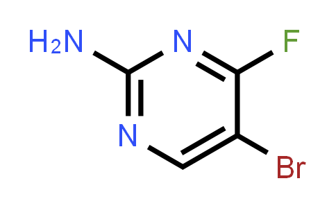 CAS No. 1360552-57-3, 5-Bromo-4-fluoropyrimidin-2-amine