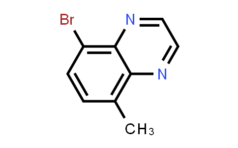 CAS No. 1360599-43-4, 5-Bromo-8-methylquinoxaline
