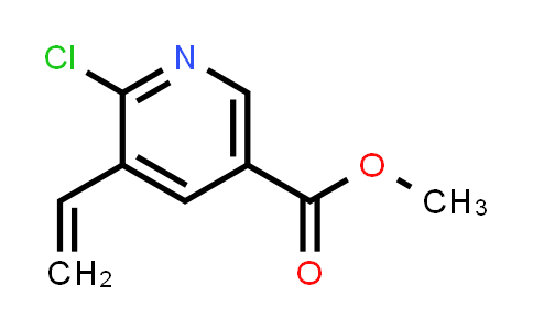 CAS No. 1360884-13-4, Methyl 6-chloro-5-vinylnicotinate