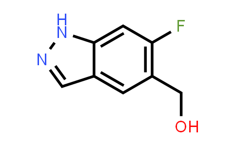 CAS No. 1360894-74-1, (6-Fluoro-1H-indazol-5-yl)methanol