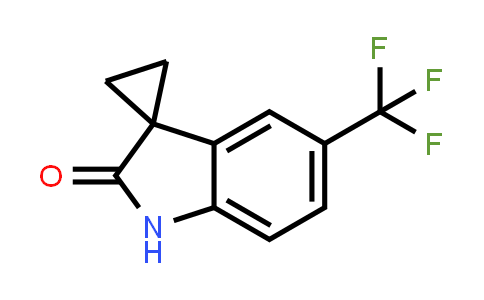 CAS No. 1360898-86-7, 5'-(Trifluoromethyl)-1',2'-dihydrospiro[cyclopropane-1,3'-indole]-2'-one