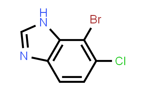 CAS No. 1360902-51-7, 1H-Benzimidazole, 7-bromo-6-chloro-
