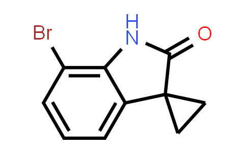 CAS No. 1360935-49-4, 7'-Bromo-1',2'-dihydrospiro[cyclopropane-1,3'-indole]-2'-one