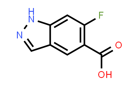 CAS No. 1360943-00-5, 6-Fluoro-1H-indazole-5-carboxylic acid