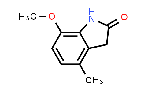 CAS No. 1360949-18-3, 7-Methoxy-4-methyl-2,3-dihydro-1H-indol-2-one