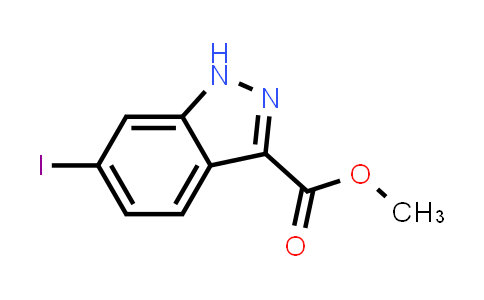 CAS No. 1360961-14-3, Methyl 6-iodo-1H-indazole-3-carboxylate