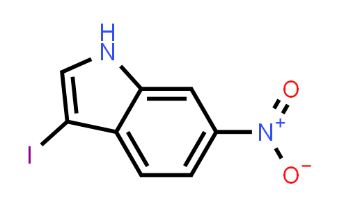 CAS No. 1360963-23-0, 3-Iodo-6-nitro-1H-indole