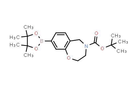 CAS No. 1361110-65-7, tert-Butyl 8-(4,4,5,5-tetramethyl-1,3,2-dioxaborolan-2-yl)-2,3-dihydrobenzo[f][1,4]oxazepine-4(5H)-carboxylate