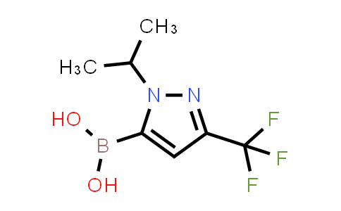 CAS No. 1361380-69-9, (1-Isopropyl-3-(trifluoromethyl)-1H-pyrazol-5-yl)boronic acid