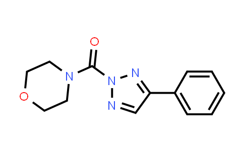 CAS No. 1361451-35-5, Methanone, 4-morpholinyl(4-phenyl-2H-1,2,3-triazol-2-yl)-
