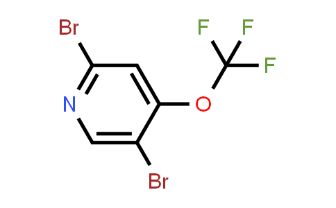 CAS No. 1361782-95-7, Pyridine, 2,5-dibromo-4-(trifluoromethoxy)-
