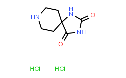 CAS No. 13625-48-4, 1,3,8-Triazaspiro[4.5]decane-2,4-dione dihydrochloride