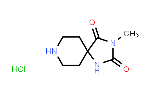 CAS No. 13625-49-5, 3-Methyl-1,3,8-triazaspiro[4.5]decane-2,4-dione hydrochloride
