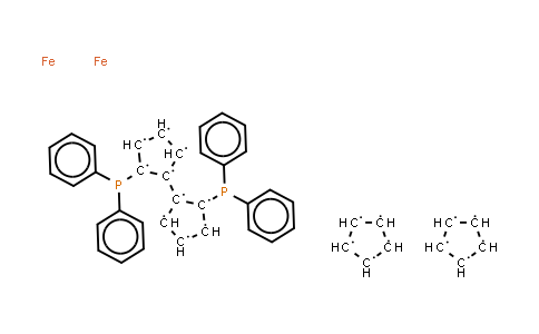 CAS No. 136274-57-2, (R,R'')-2,2''-Bis(diphenylphosphino)-1,1''-biferrocen