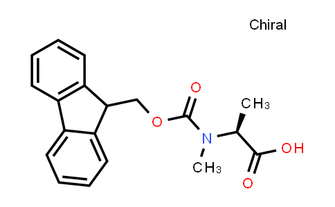 CAS No. 1362858-88-5, N-[(9H-fluoren-9-ylmethoxy)carbonyl]-N-methylalanine