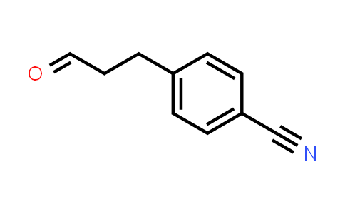 CAS No. 136295-53-9, Benzonitrile, 4-(3-oxopropyl)-