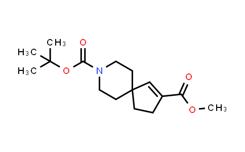 CAS No. 1363210-32-5, 8-(tert-Butyl) 2-methyl 8-azaspiro[4.5]dec-1-ene-2,8-dicarboxylate