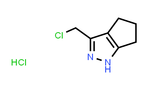 CAS No. 1363210-33-6, 3-(Chloromethyl)-1,4,5,6-tetrahydrocyclopenta[c]pyrazole hydrochloride