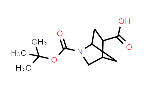 CAS No. 1363210-41-6, 2-(tert-Butoxycarbonyl)-2-azabicyclo[2.2.1]heptane-5-carboxylic acid