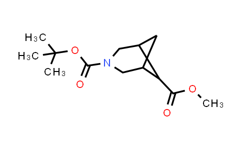 CAS No. 1363380-75-9, Methyl 3-Boc-3-azabicyclo[3.1.1]heptane-6-carboxylate