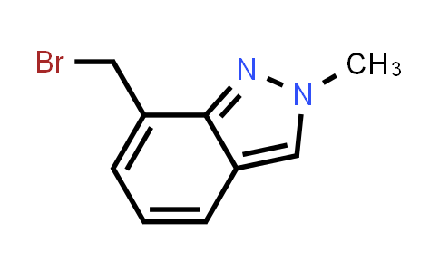 CAS No. 1363380-76-0, 7-(Bromomethyl)-2-methyl-2H-indazole
