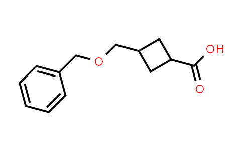 CAS No. 1363381-57-0, 3-((Benzyloxy)methyl)cyclobutanecarboxylic acid