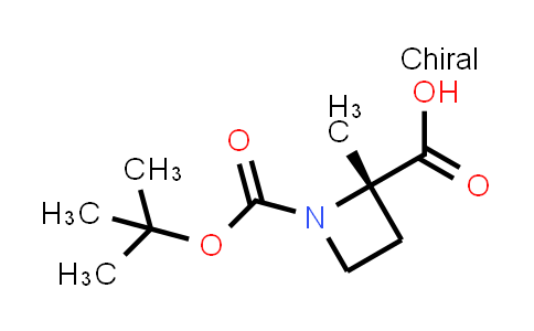 CAS No. 1363402-35-0, (2S)-1-[(tert-Butoxy)carbonyl]-2-methylazetidine-2-carboxylic acid