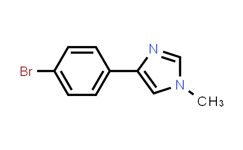 CAS No. 136350-70-4, 4-(4-Bromophenyl)-1-methyl-1H-imidazole