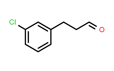 CAS No. 136415-83-3, Benzenepropanal, 3-chloro-