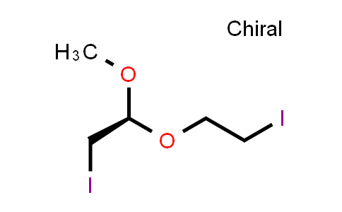 CAS No. 136418-26-3, (S)-2-Iodo-1-(2-iodoethoxy)-1-methoxyethane