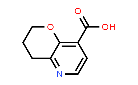 CAS No. 1364917-22-5, 3,4-Dihydro-2H-pyrano[3,2-b]pyridine-8-carboxylic acid
