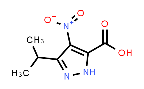 CAS No. 1365354-76-2, 3-Isopropyl-4-nitro-1H-pyrazole-5-carboxylic acid