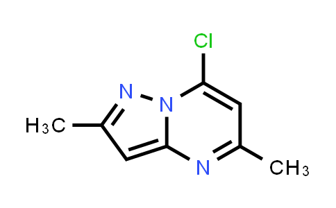 CAS No. 136549-13-8, 7-Chloro-2,5-dimethylpyrazolo[1,5-a]pyrimidine