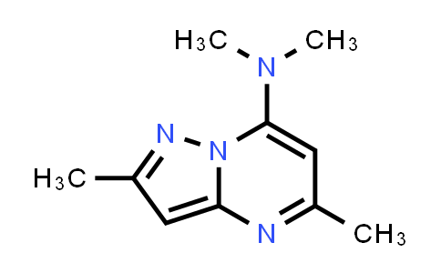 CAS No. 136549-14-9, N,N,2,5-Tetramethylpyrazolo[1,5-a]pyrimidin-7-amine