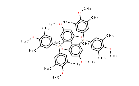 CAS No. 1365531-93-6, (R)-2,2'-Bis[bis(4-methoxy-3,5-dimethylphenyl)phosphino]-4,4',6,6'-tetramethoxy)-1,1'-biphenyl