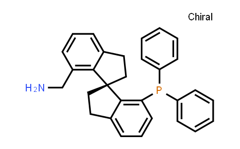 CAS No. 1366181-01-2, (1'R)-7'-(Diphenylphosphino)-2,2',3,3'-tetrahydro-1,1'-spirobi[1H-indene]-7-methanamine