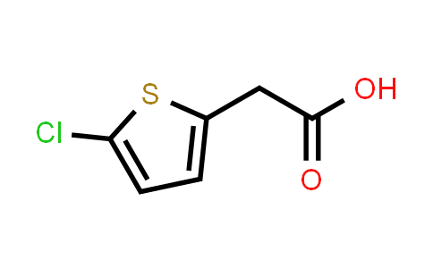 CAS No. 13669-19-7, 2-(5-Chlorothiophen-2-yl)acetic acid