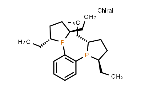 CAS No. 136705-64-1, 1,2-Bis((2R,5R)-2,5-diethylphospholan-1-yl)benzene